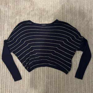 Urban outfitters navy and white sweaters